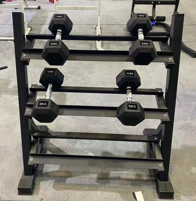 Plateau de haltères unisexe à trois couches pour l'entraînement en force dans les centres de remise en forme du salon