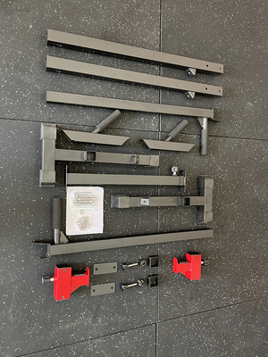 Équipement de remise en forme pour la salle de sport à domicile Rack électrique multifonctionnel avec hauteur réglable 115-180cm