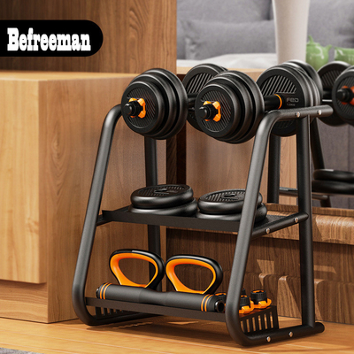 Corps de musculation Fitness pliable 2 rangées haltères rack rack kettlebell pour le matériel de gym