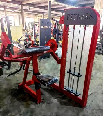 Machine d'entraînement de force assise bras épaules pour les biceps et épaules définis