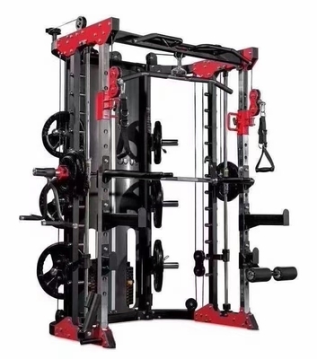 Rack à machines Smith multifonctionnel pour l'entraînement en force Grand et personnalisable