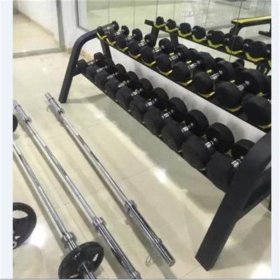 Équipement de remise en forme de la salle de sport à domicile Plateau de rangement de haltères avec couleur de cadre sélectionnable en option