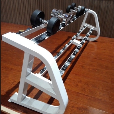 Équipement de remise en forme de la salle de sport à domicile Plateau de rangement de haltères avec couleur de cadre sélectionnable en option