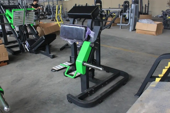 Épaisseur du tube 3.0 Gymnase équipement de remise en forme de la jambe exercice plaque chargée Machines debout de la jambe boucle