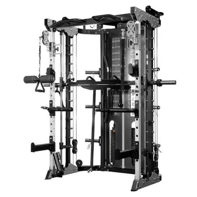 Unisexe 1230*1270*2230 Équipement de gymnastique commercial Multi-fonction Smith machine pour la maison