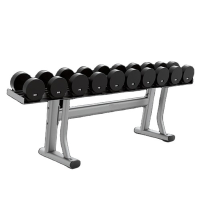 Pièces de poids 20,6 kg ensemble de haltères rack pour le centre de gym gratuit 2 couches ensemble de haltères rack