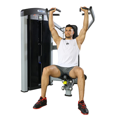 Machine de pressage à épaule chargée à la broche à charge moyenne pour équipement de fitness commercial