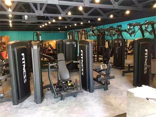 Machine de pressage à épaule chargée à la broche à charge moyenne pour équipement de fitness commercial