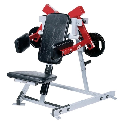 Plaque commerciale en acier équipement de gymnastique chargé machine de levage latéral pour l'entraînement en force