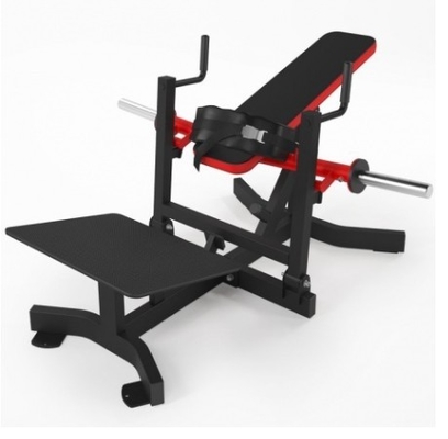 Machine de construction de la hanche chargée en plaque pour équipement professionnel d'entraînement en force de gymnase