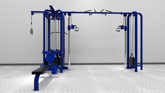 Machine de musculation à câble de musculation Gym Multi Station Gym Machine avec poulie réglable