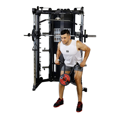 Shandong Commercial Gym Fitness Equipment Multi Smith Machine Fabriquée à partir de tubes en acier Q235
