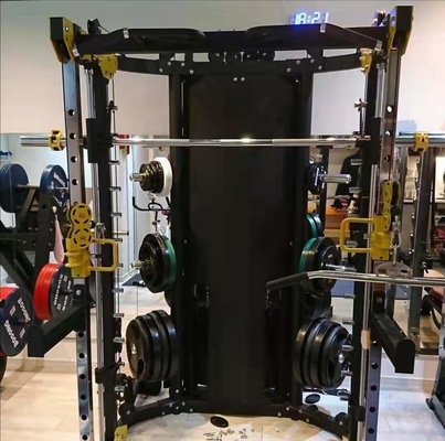 Shandong Commercial Gym Fitness Equipment Multi Smith Machine Fabriquée à partir de tubes en acier Q235
