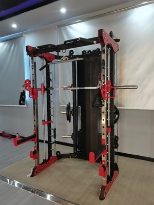 Shandong Commercial Gym Fitness Equipment Multi Smith Machine Fabriquée à partir de tubes en acier Q235