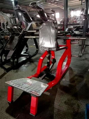 Machine de squat à charge de plaque de charge moyenne pour une formation de force personnalisée