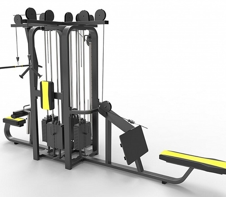 Crossover de câble à poulie réglable à gros chargeur pour l'entraînement en force de gymnase commercial