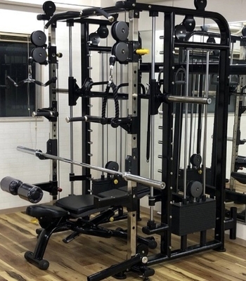 Machine de Smith multifonctionnelle commerciale pour équipement de fitness de gym 2200*1500*2250mm