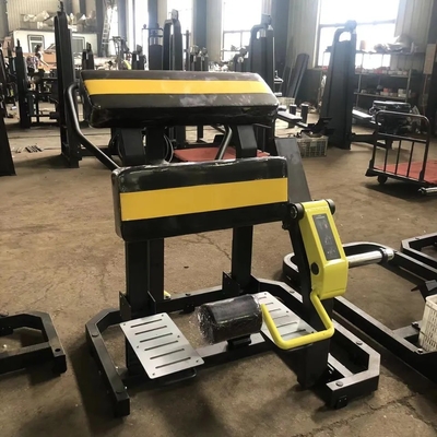 Machine de sélection de chargeurs moyens en acier pour les gluteuses et les quadriceps