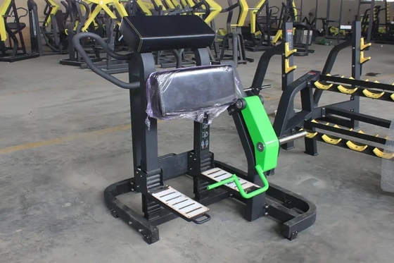 Machine de sélection de chargeurs moyens en acier pour les gluteuses et les quadriceps