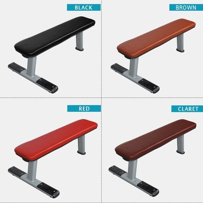 Banquette de fitness commerciale avec pile de poids de 18,5 kg et logo personnalisable