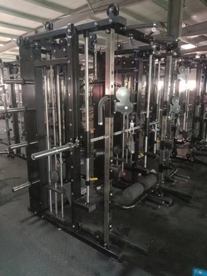 Construction de câble en acier croisé de cage d'alimentation pour l'entraînement de gym multi-fonctionnelle