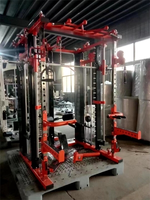 Travaux de poitrine, bras et épaules Befreeman Gym Center All-in-One Smith Machine avec des piles de poids en acier