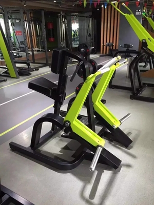 Équipement de remise en forme en ligne inclinée Triceps Deltoïdes musculaires Plaque de musculation machine à ramer chargée