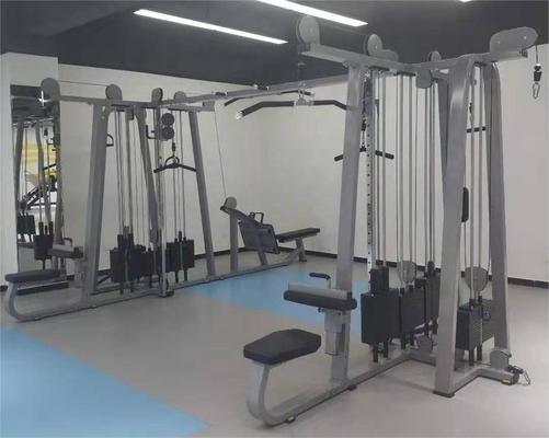 8 stations entraîneur fonctionnel équipement de gym pour unisexe couleur de cadre sélectionnable optionnelle