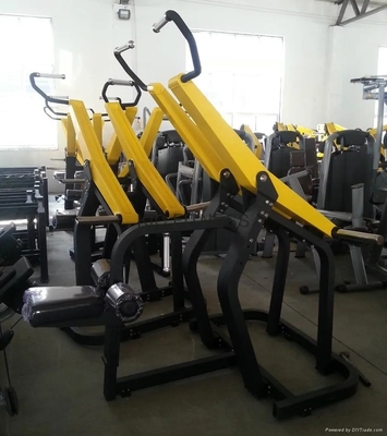 Commercial Plate chargée Biceps Triceps avant tirage pour le matériel de gym 1550 * 670 * 1400 mm
