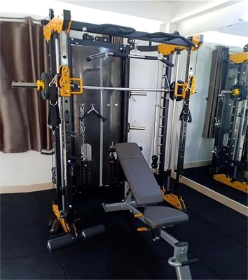 Machine de levage de poids à support de puissance multifonctionnelle Smith avec couleur de cadre en option