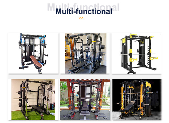 Équipement de gym multi station avec logo personnalisé et pile de poids de 400 kg