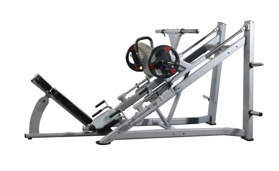 45 degrés machine de pressage des jambes plaque chargée équipement d'exercice de force pour gymnase