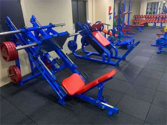 45 degrés machine de pressage des jambes plaque chargée équipement d'exercice de force pour gymnase
