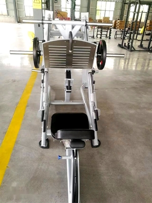 45 degrés machine de pressage des jambes plaque chargée équipement d'exercice de force pour gymnase