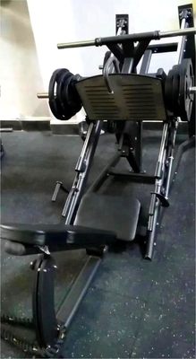45 degrés machine de pressage des jambes plaque chargée équipement d'exercice de force pour gymnase