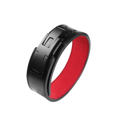 Ceinture de musculation réglable en cuir 13 mm
