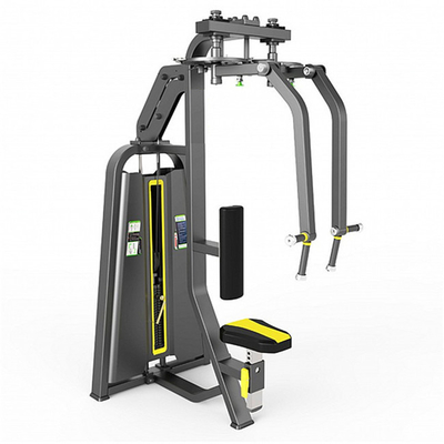 Equipement d'entraînement en force de centre de gymnastique en intérieur épingle chargée de perles assise Delt/Pec Fly