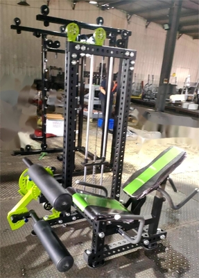 Rincage des jambes assises/rincage des jambes inclinées/extension des jambes Chargeur moyen pour équipement de fitness en acier