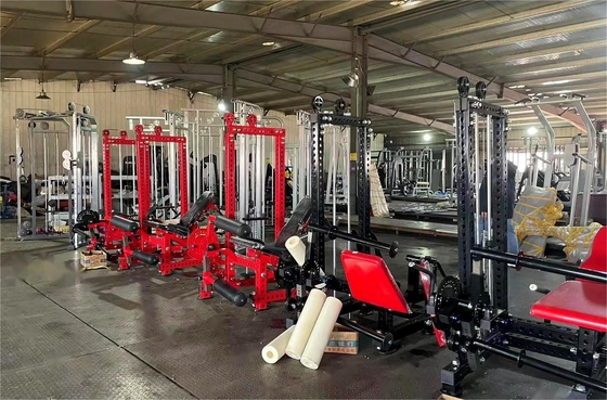 Économie d'espace Quads à double fonction entraînement du veau pour entraînement de gym en 1600 * 1300 * 1800mm