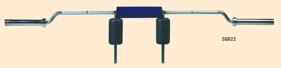 Gymnase directe d'haltérophilie Olymp Bar Sécurité Squat Bar pour les personnes neutres en Sliver