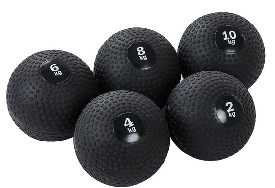Équipement de remise en forme à domicile Optionnel Cadre sélectionnable Couleur PVC Free Weight Slam Ball