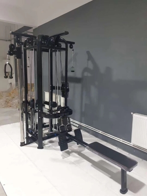 Salle de sport intérieure maison 5 station multi salle de sport rack électrique machine à tirer avec tube en acier Q235