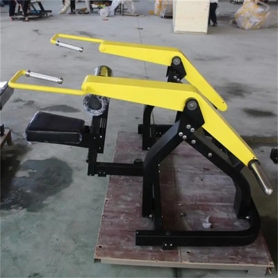 Plaque d'acier personnalisée Chargée Assise Dip Triceps Press Machine pour l'entraînement de la force