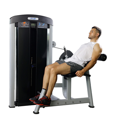 3.0mm Tube Force Training Machine de levage de veau assise à l'intérieur avec sélection de charge de broche