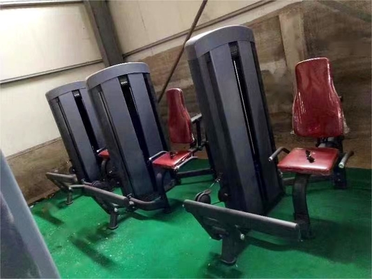 3.0mm Tube Force Training Machine de levage de veau assise à l'intérieur avec sélection de charge de broche