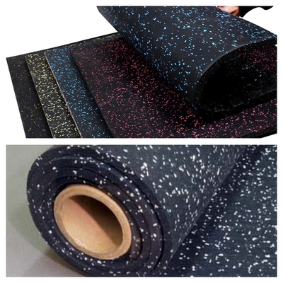 3 mm/4 mm/5 mm/6 mm/7 mm/8 mm/9 mm/10 mm rouleau de tapis de sol en caoutchouc antidérapant pour centre de remise en forme Ect