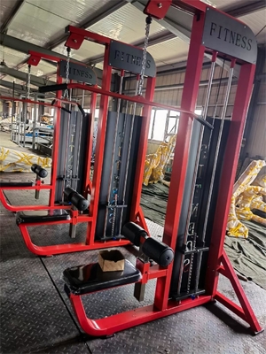 Commercial Pin Load Sitting Lat Pulldown avec le manche de votre solution d'entraînement de force