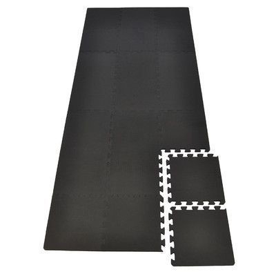 Mat de gymnastique EVA pour terrain de jeux de fitness, revêtement de sol et carreaux en caoutchouc EPDM