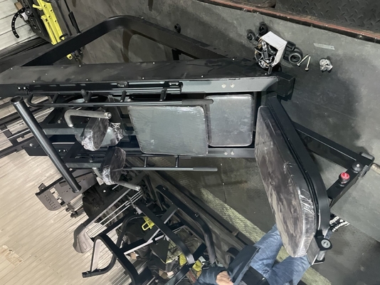 Chargeuse moyenne 2 en 1 Machine de squat et de pressage des jambes pour l'entraînement sur banc à Shandong