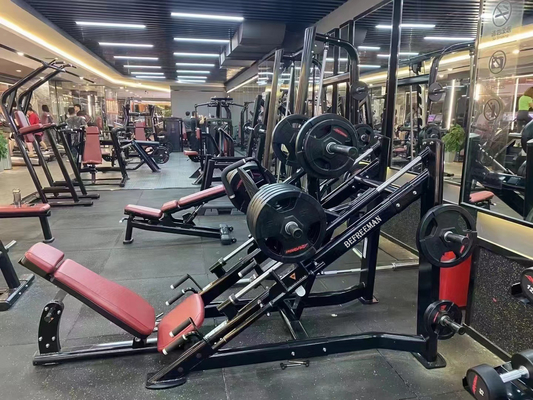 Logo personnalisé 236 kg Machine de pressage de jambe pour l'équipement de gym commercial